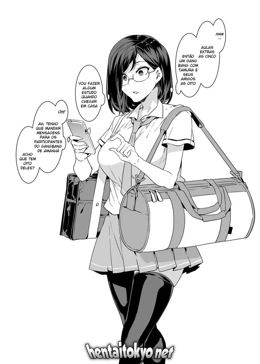 Aulas Privadas com a Vadia Naomi Kaede: Foda Explícita em HQ