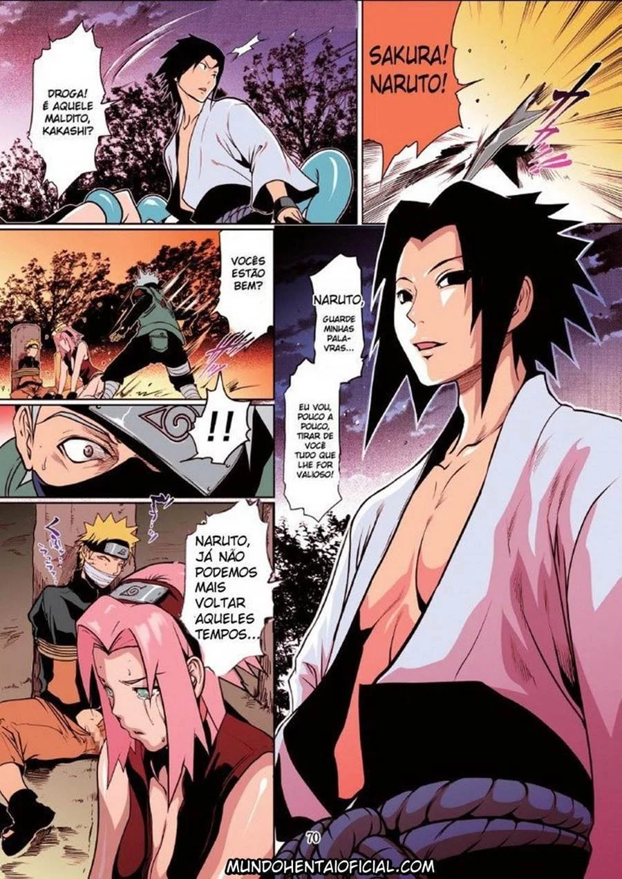 Naruto e Sakura: Quadrinhos Eróticos Explícitos em HQ Naruto e Sakura: Quadrinhos Eróticos Explícitos em HQ