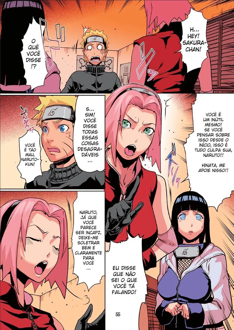Naruto: Quadrinhos Eróticos Explícitos com os Personagens mais Safados