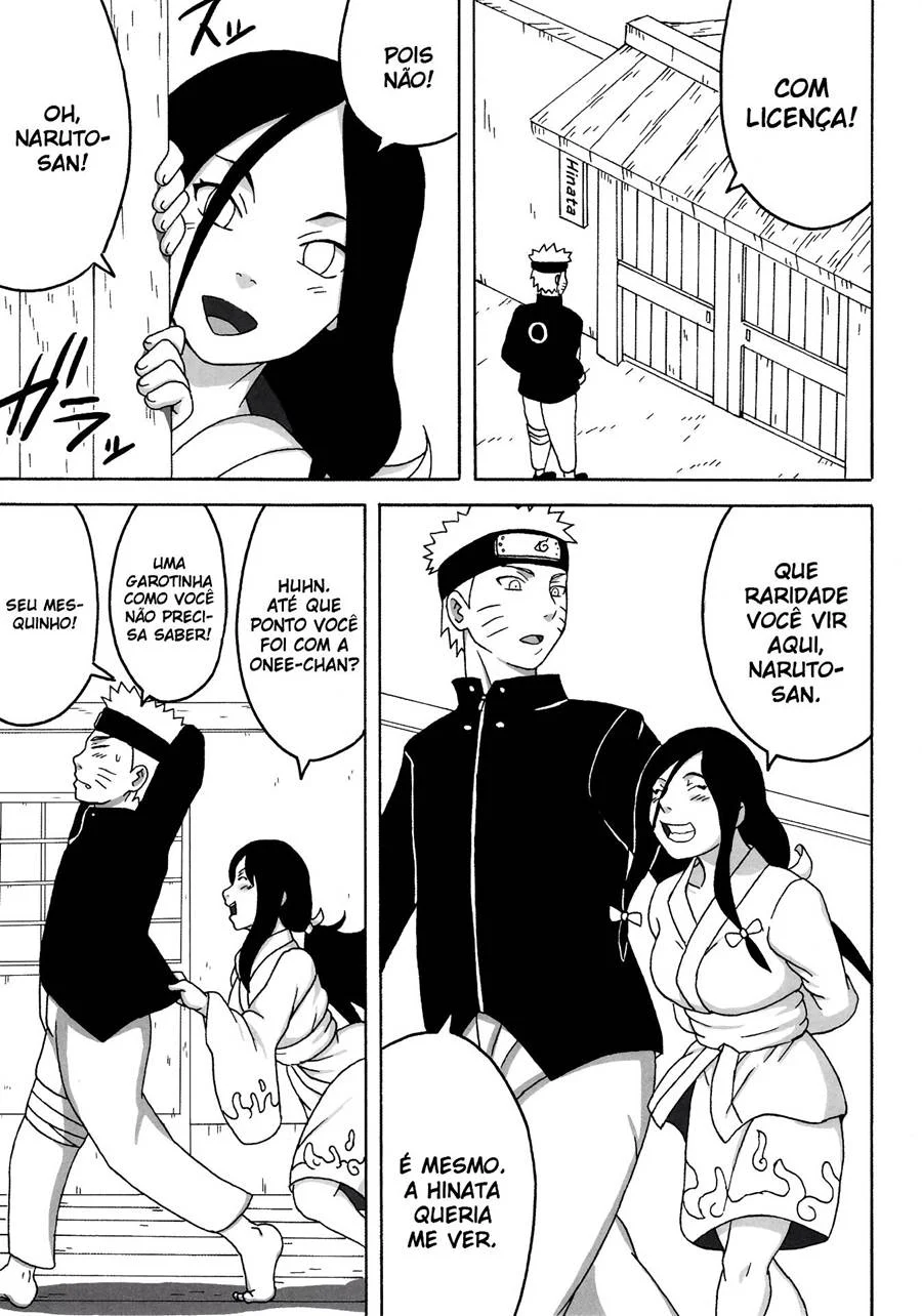 NaruHina: Naruto Comendo a Hinata em HQ Explícita