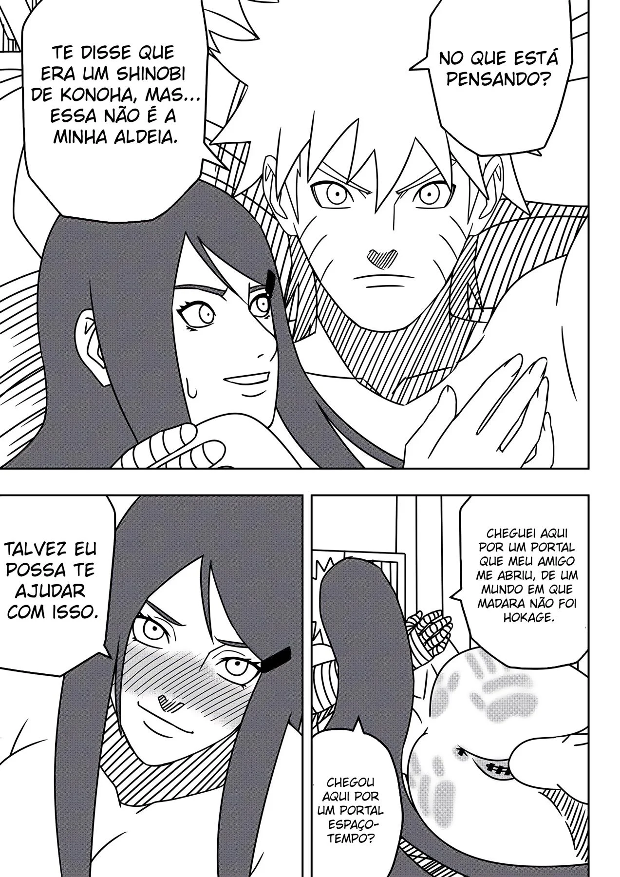 Mamada Proibida: Kushina Uzumaki Sendo Dominada Pelo Seu Próprio Filho