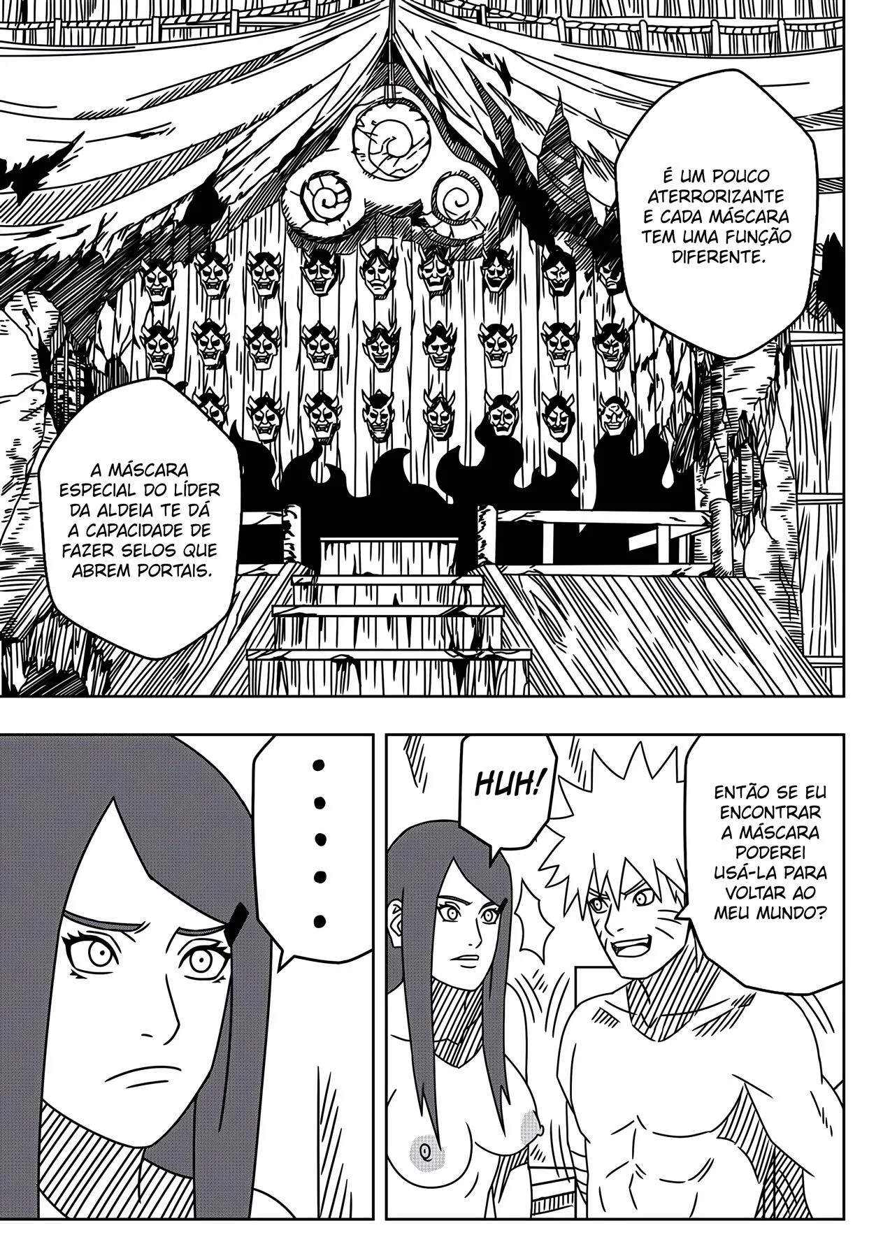 Mamada Proibida: Kushina Uzumaki Sendo Dominada Pelo Seu Próprio Filho