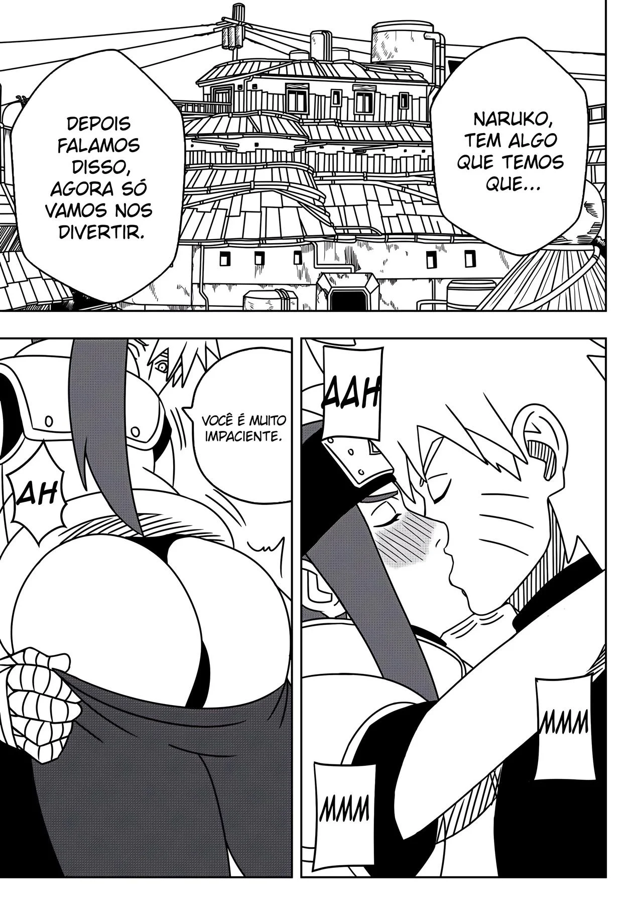 Mamada Proibida: Kushina Uzumaki Sendo Dominada Pelo Seu Próprio Filho