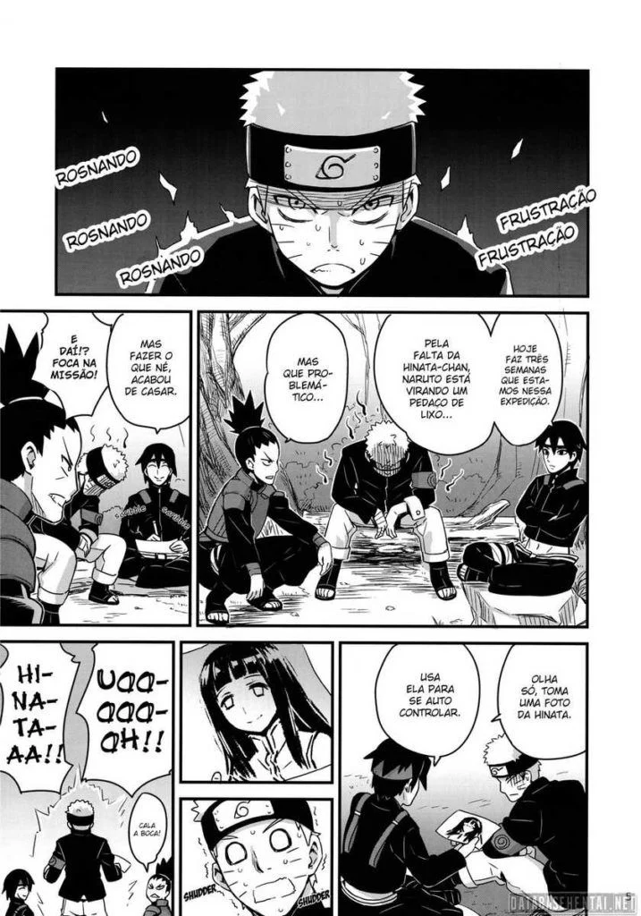 Naruto come a lisinha da Hinata: Sexo explícito nos quadrinhos eróticos