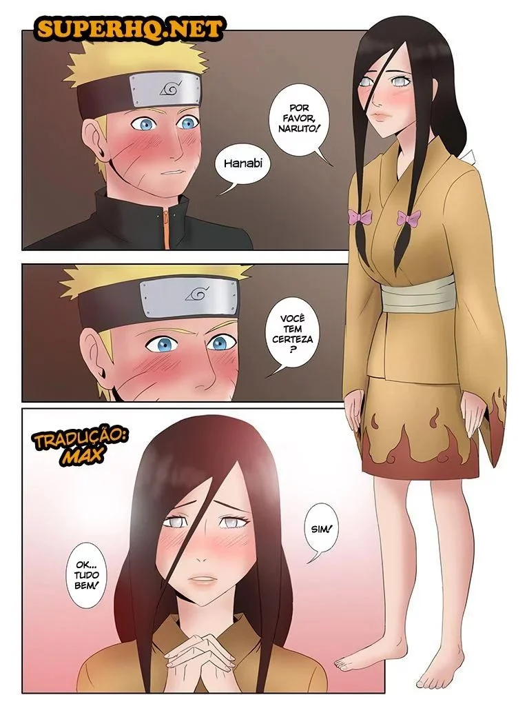 Hanabi Hyuga Submissa: O Fetiche Proibido do Ninja Mais Tarado