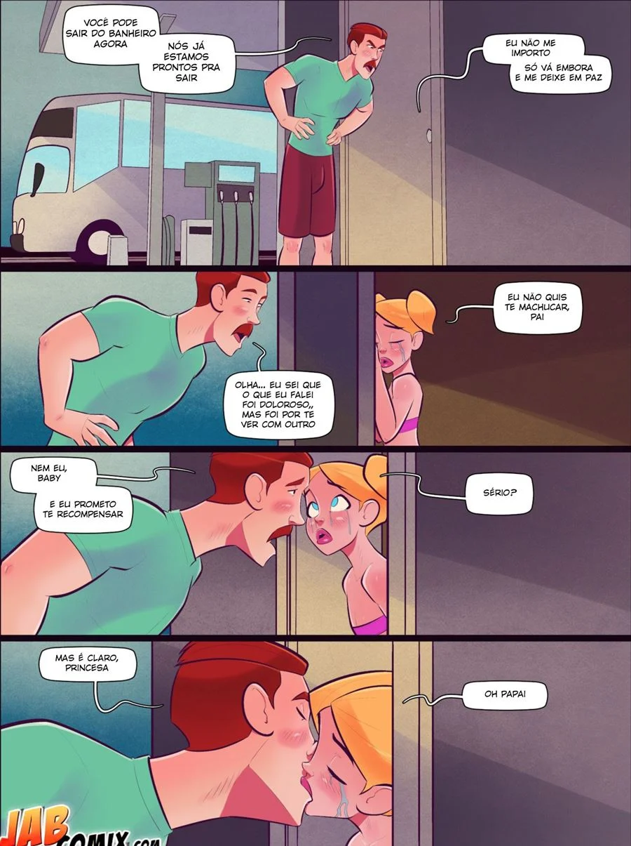 Quadrinhos Sexuais: Gozando com a Família Campton em Orgia Proibida