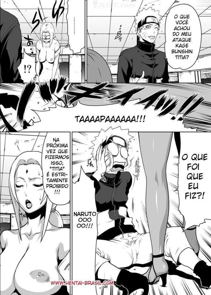 Tsunade Submissa: Hentai Explícito do Naruto Fodendo a Hokage Sem Limites