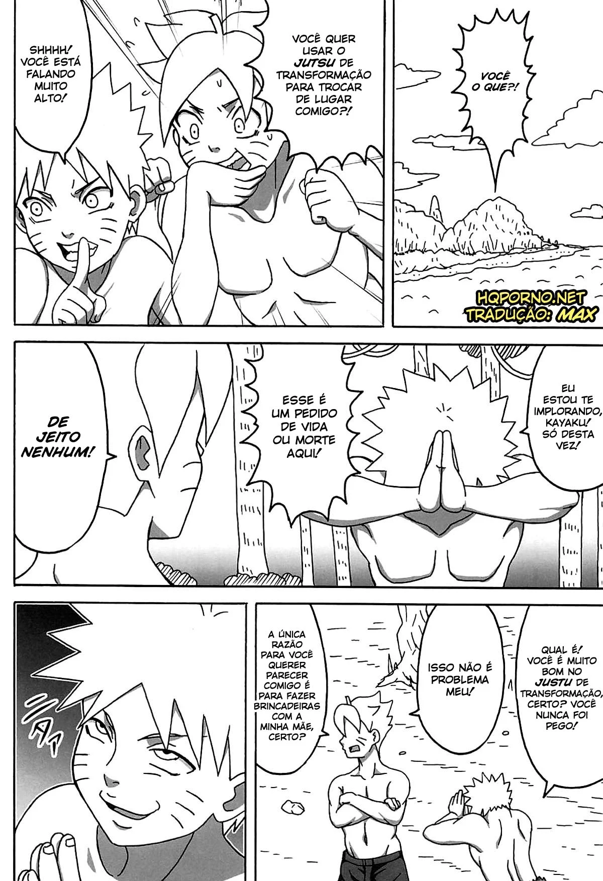 Sakura e Tsunade em Orgia Explícita no Quarto Secreto de Naruto