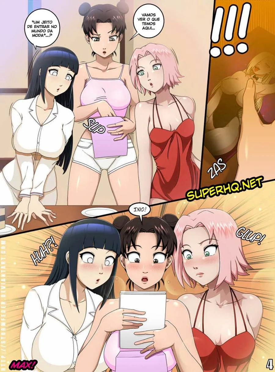 Hentai Explícito de Naruto: As Modelos dos Seus Desejos Eróticos