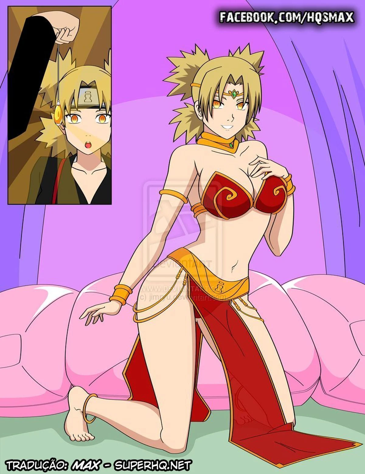 Naruto come as ninjas da aldeia em HQ adulta erótica completa