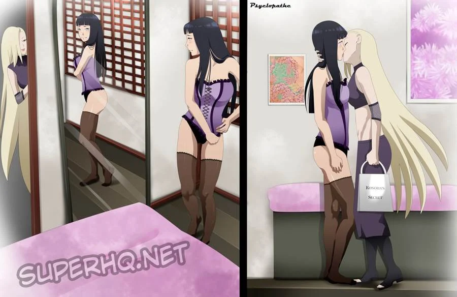 Naruto e Hinata: Exploração Erótica Sem Limites em HQ