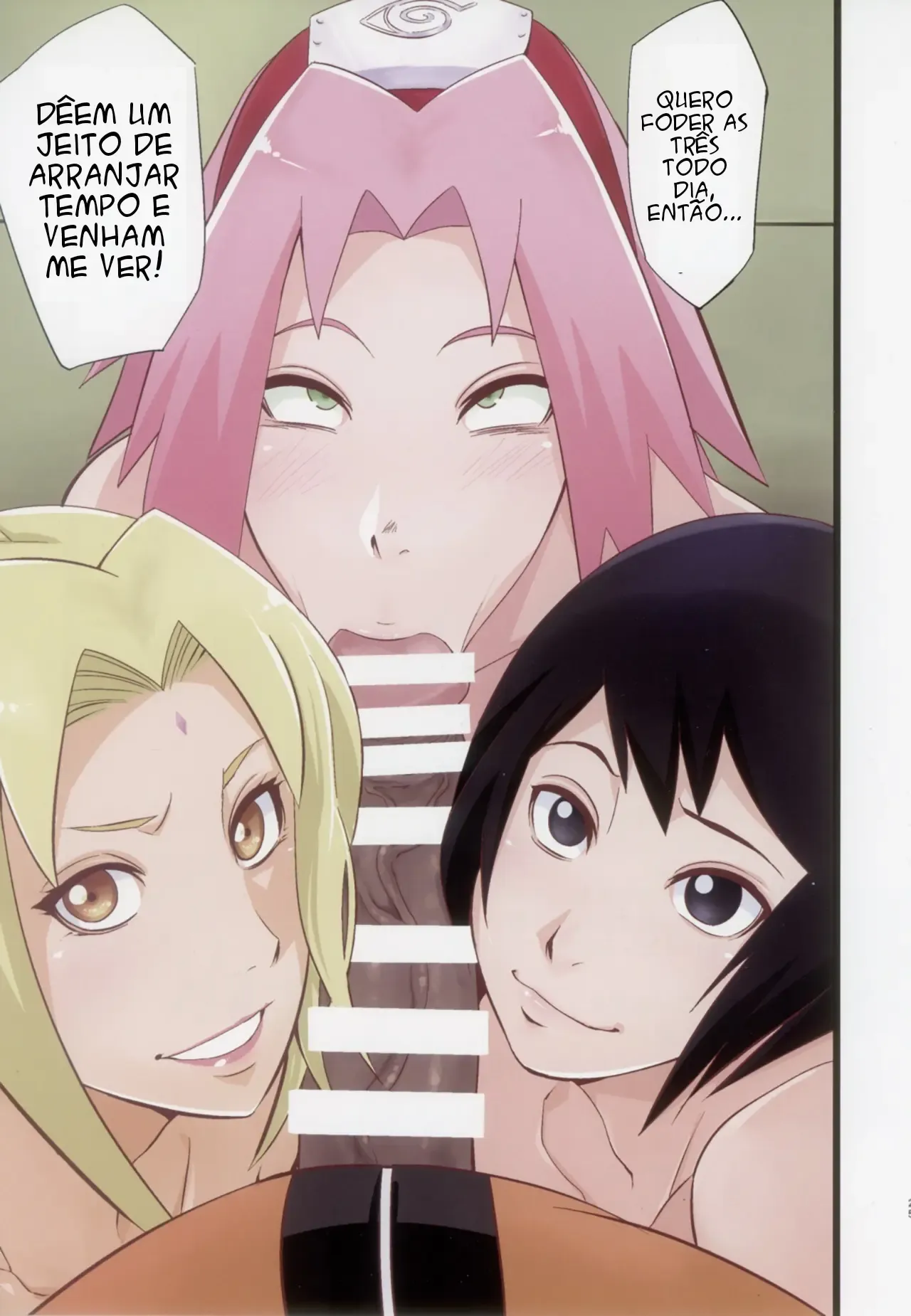 Quadrinhos Eróticos de Naruto: Sexo Explícito com os Personagens