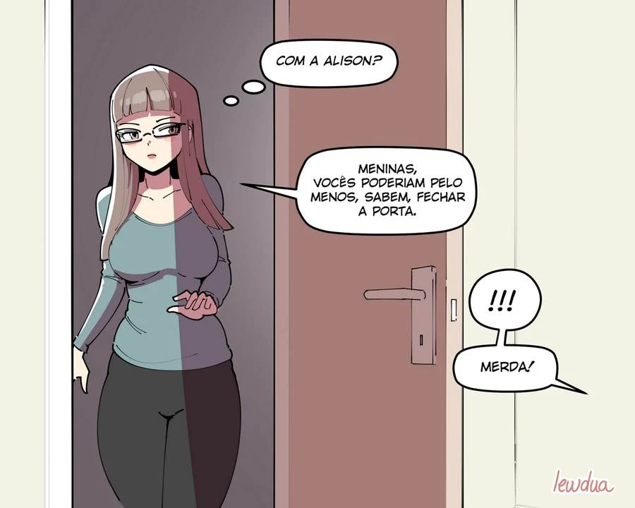 Natasha e Alison: Reencontro Ardente e Surras de Prazer nos Quadrinhos Proibidos