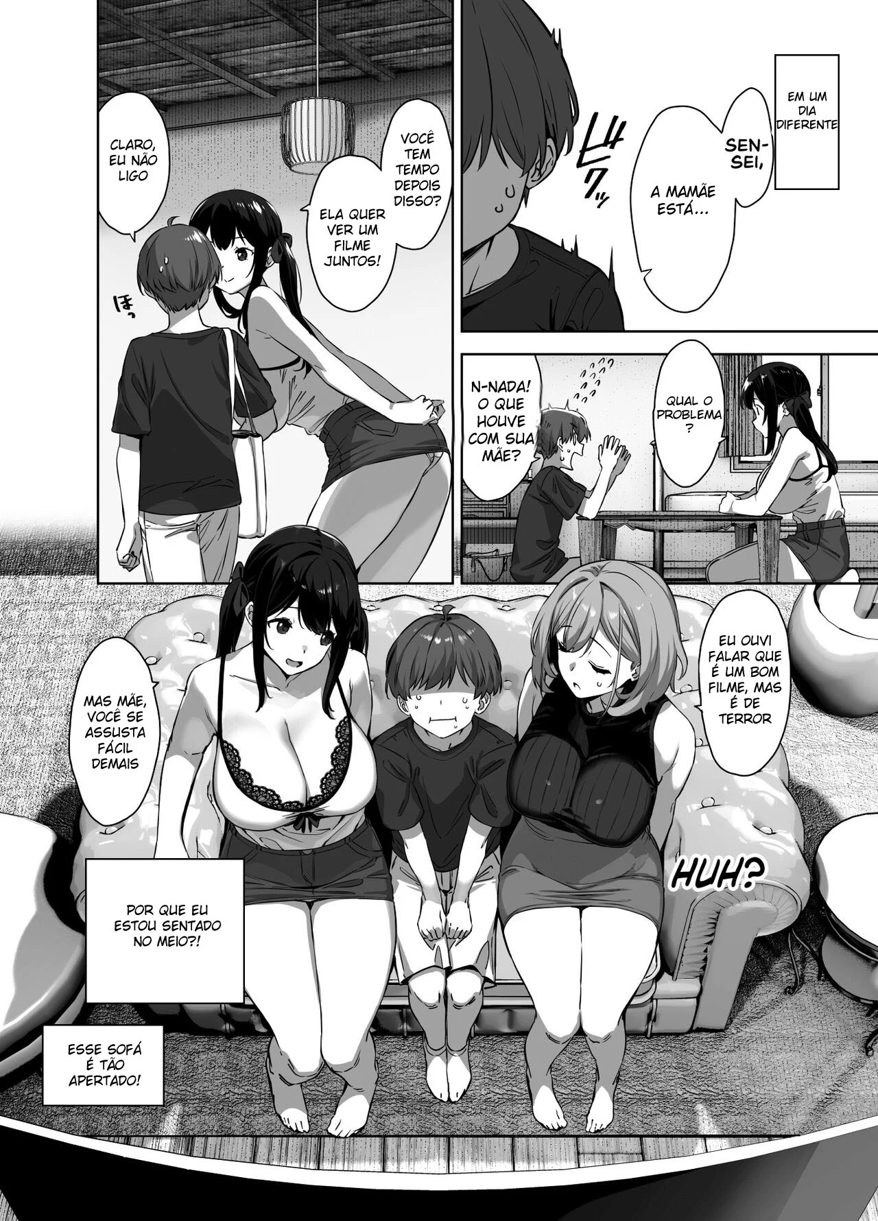 Calor Escalante no Interior: Aluna Sedutora e Massagem Picante