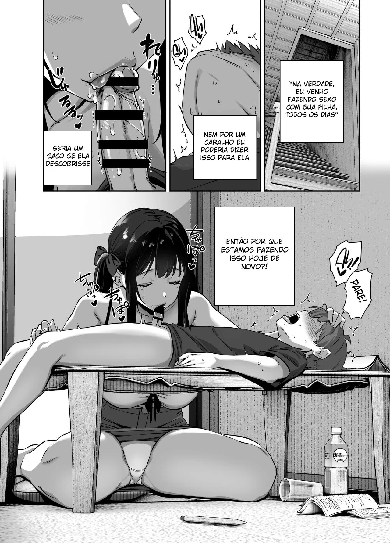 Calor Escalante no Interior: Aluna Sedutora e Massagem Picante