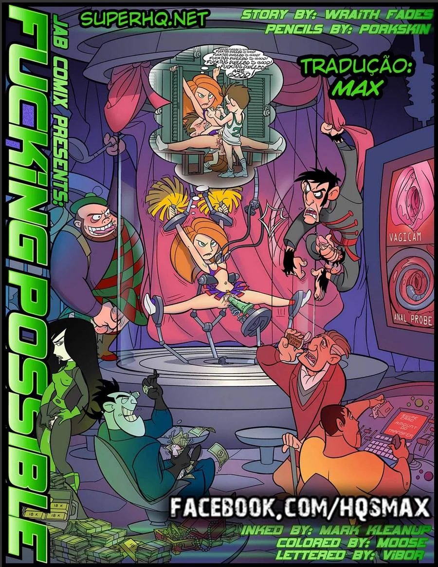 Kim Possible em Quadrinhos Eróticos: Aventuras Picantes da Espiã Mais Safada