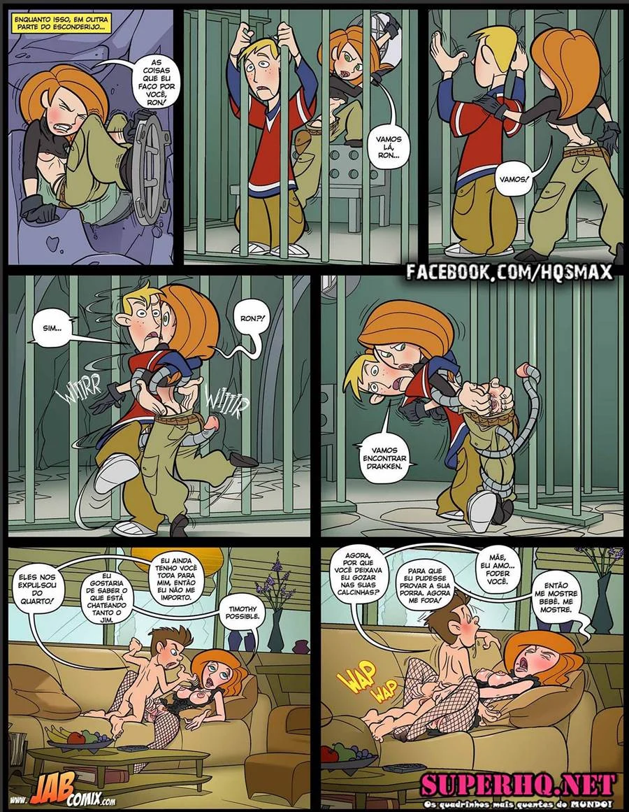 Kim Possible em Quadrinhos Eróticos: Aventuras Picantes da Espiã Mais Safada