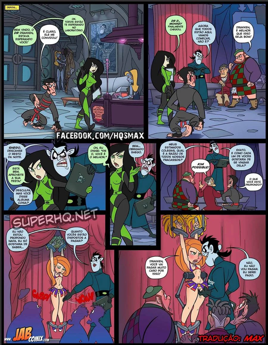 Kim Possible em Quadrinhos Eróticos: Aventuras Picantes da Espiã Mais Safada