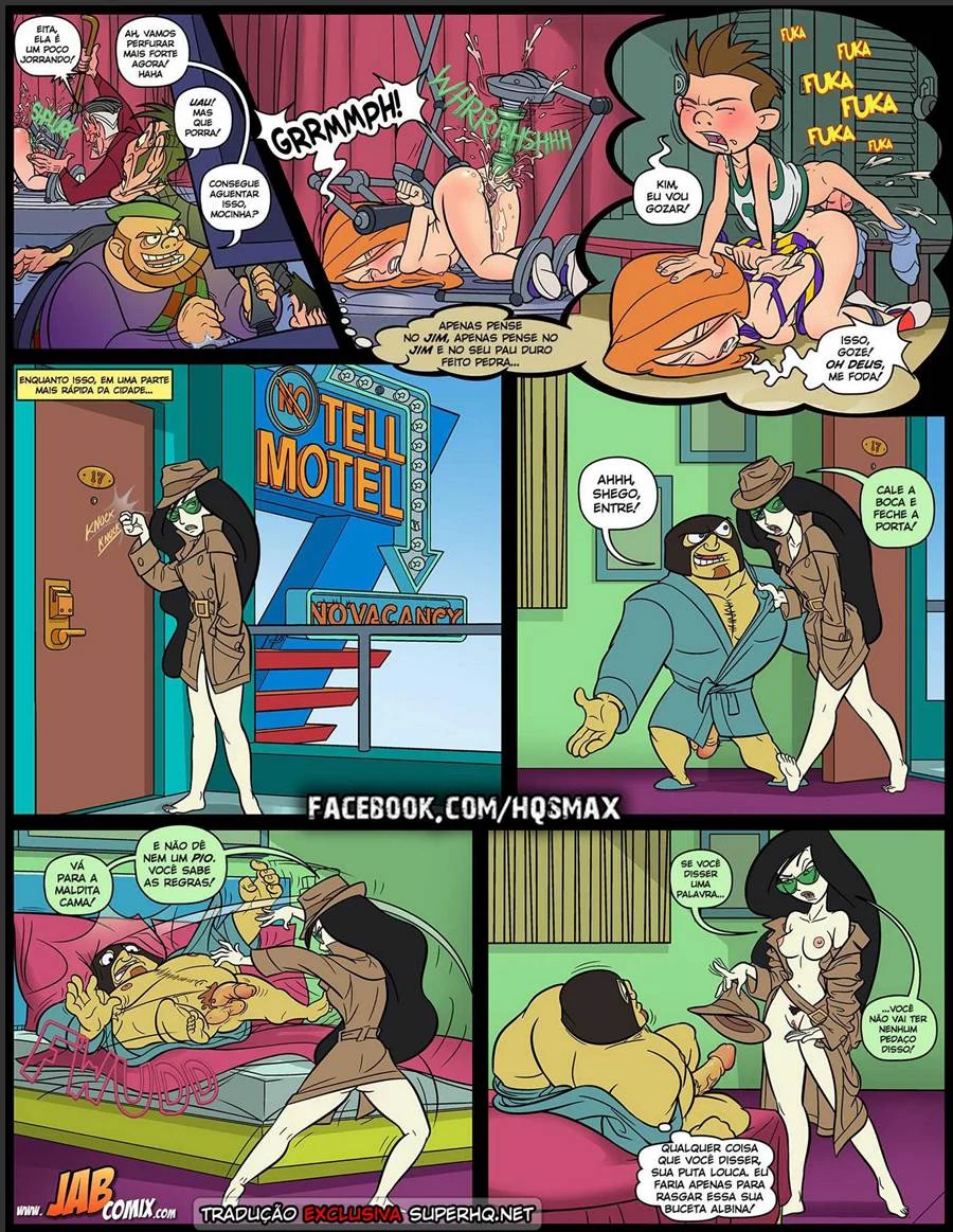 Kim Possible em Quadrinhos Eróticos: Aventuras Picantes da Espiã Mais Safada