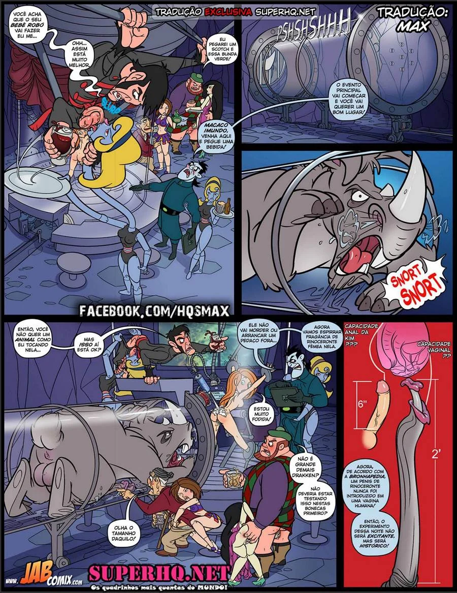 Kim Possible em Quadrinhos Eróticos: Aventuras Picantes da Espiã Mais Safada