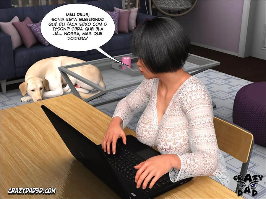 Amante Adúltera: A Descoberta Safada de Kamilla em 3D Explícito