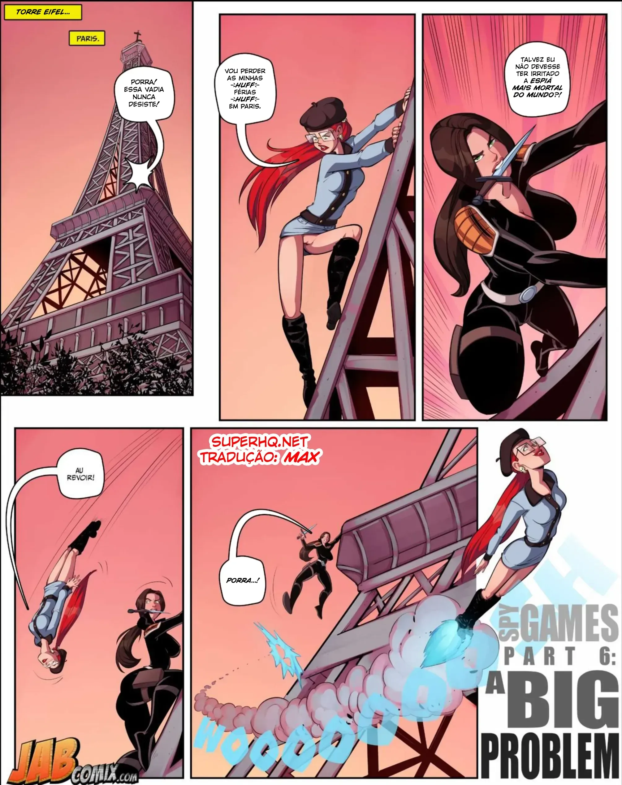 Quadrinhos Eróticos: Missão Explícita de Espionagem 6