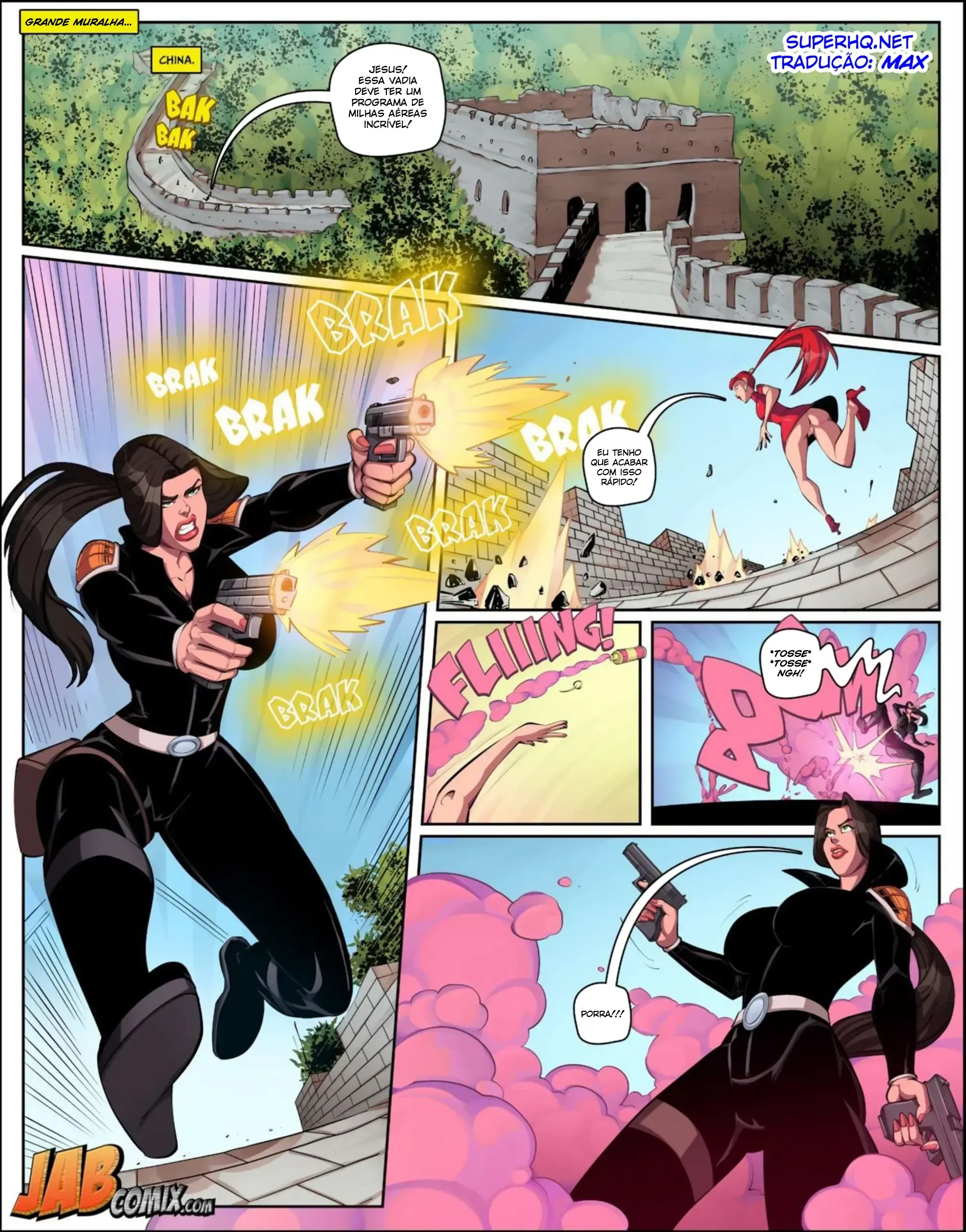 Quadrinhos Eróticos: Missão Explícita de Espionagem 6