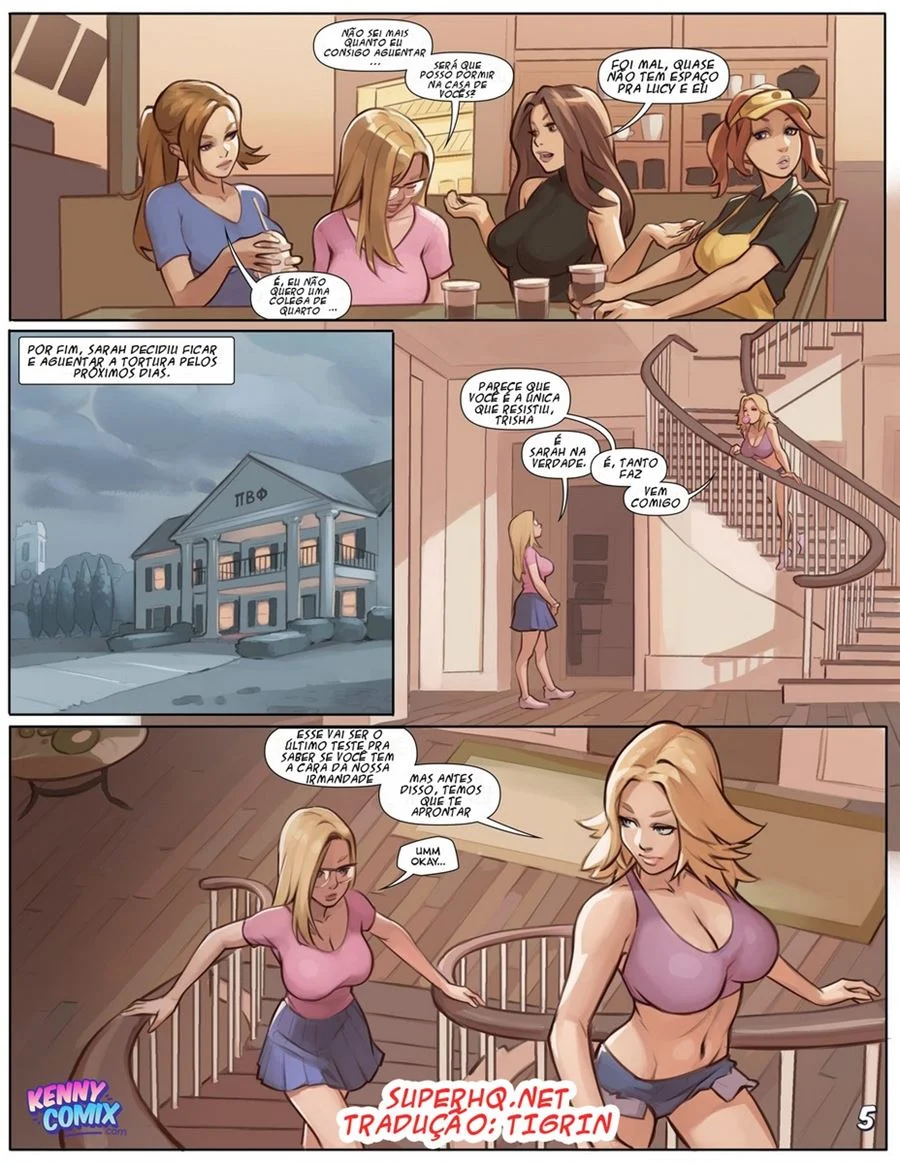 Contos Eróticos de uma Sociedade Secreta: Iniciação da Caloura