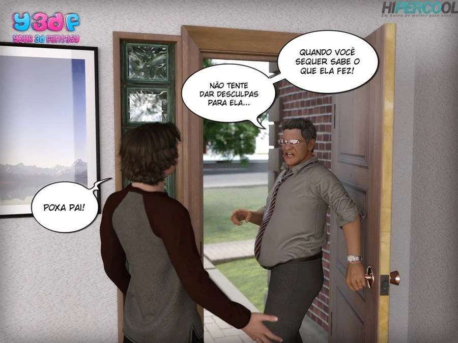 Negligência sensual: HQ 3D explícita de foda proibida e desejo obsceno