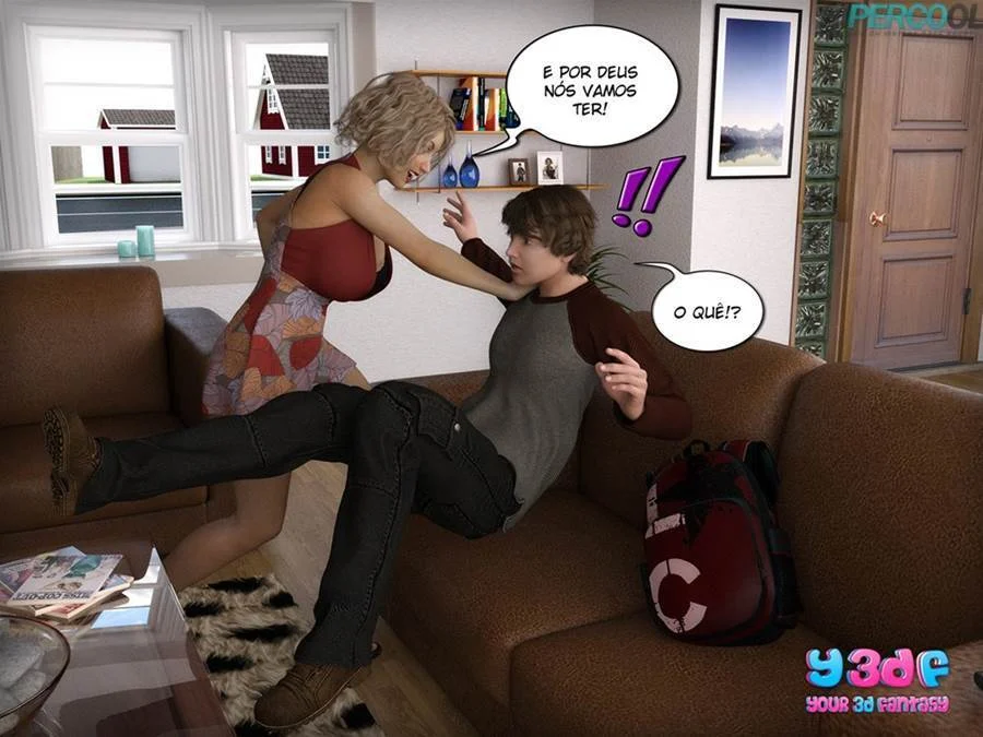 Negligência sensual: HQ 3D explícita de foda proibida e desejo obsceno