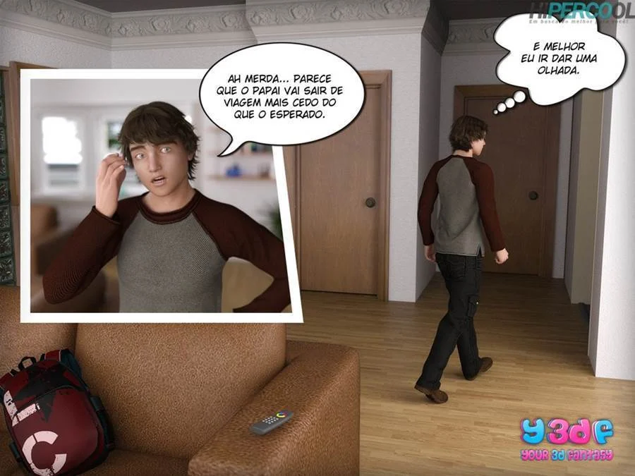 Negligência sensual: HQ 3D explícita de foda proibida e desejo obsceno