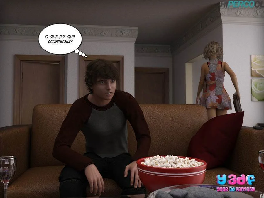 Negligência sensual: HQ 3D explícita de foda proibida e desejo obsceno