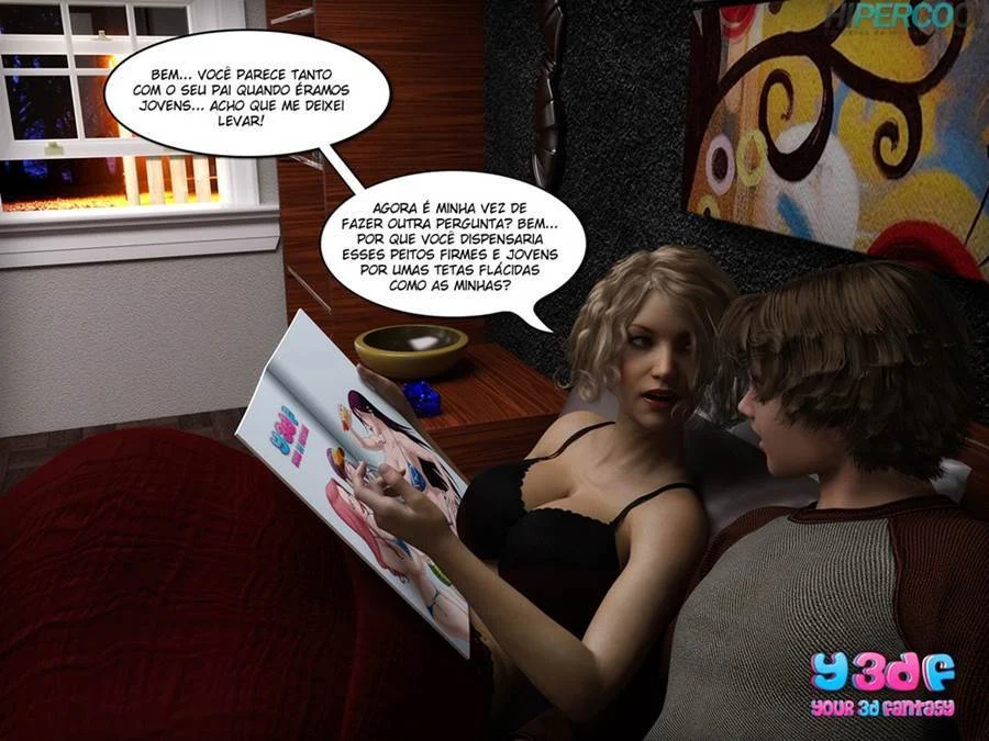 Negligência sensual: HQ 3D explícita de foda proibida e desejo obsceno
