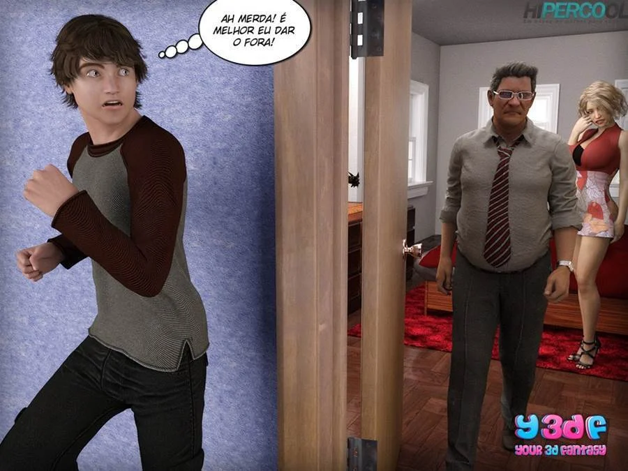 Negligência sensual: HQ 3D explícita de foda proibida e desejo obsceno