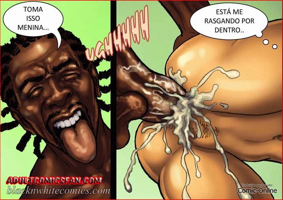 Estrondo Negro: Adestrei a Esposa e a Filha do Patrão na Pica