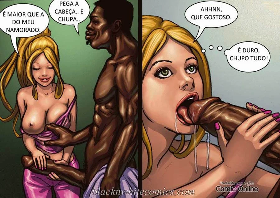 Estrondo Negro: Adestrei a Esposa e a Filha do Patrão na Pica