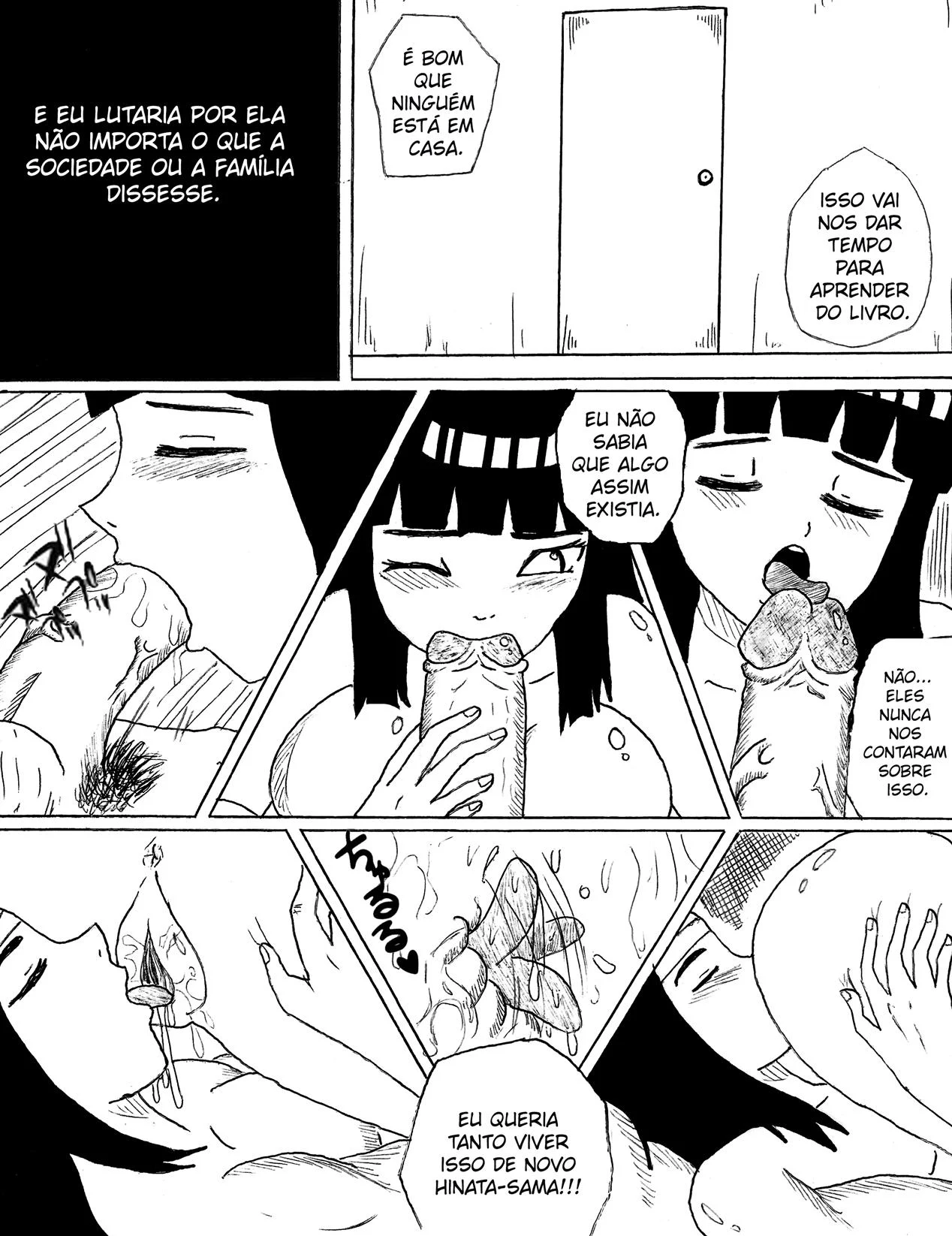 Neji Hyuga Arrombando Hinata - Hentai Explícito do Naruto