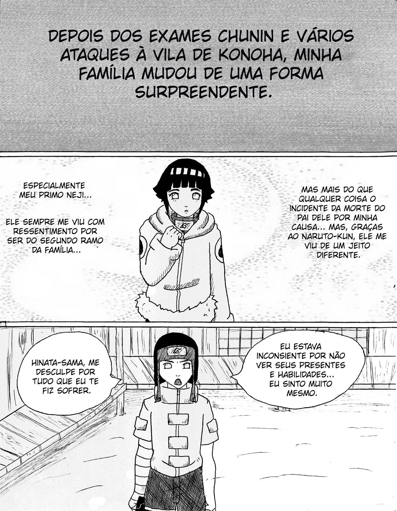 Neji Hyuga Arrombando Hinata - Hentai Explícito do Naruto