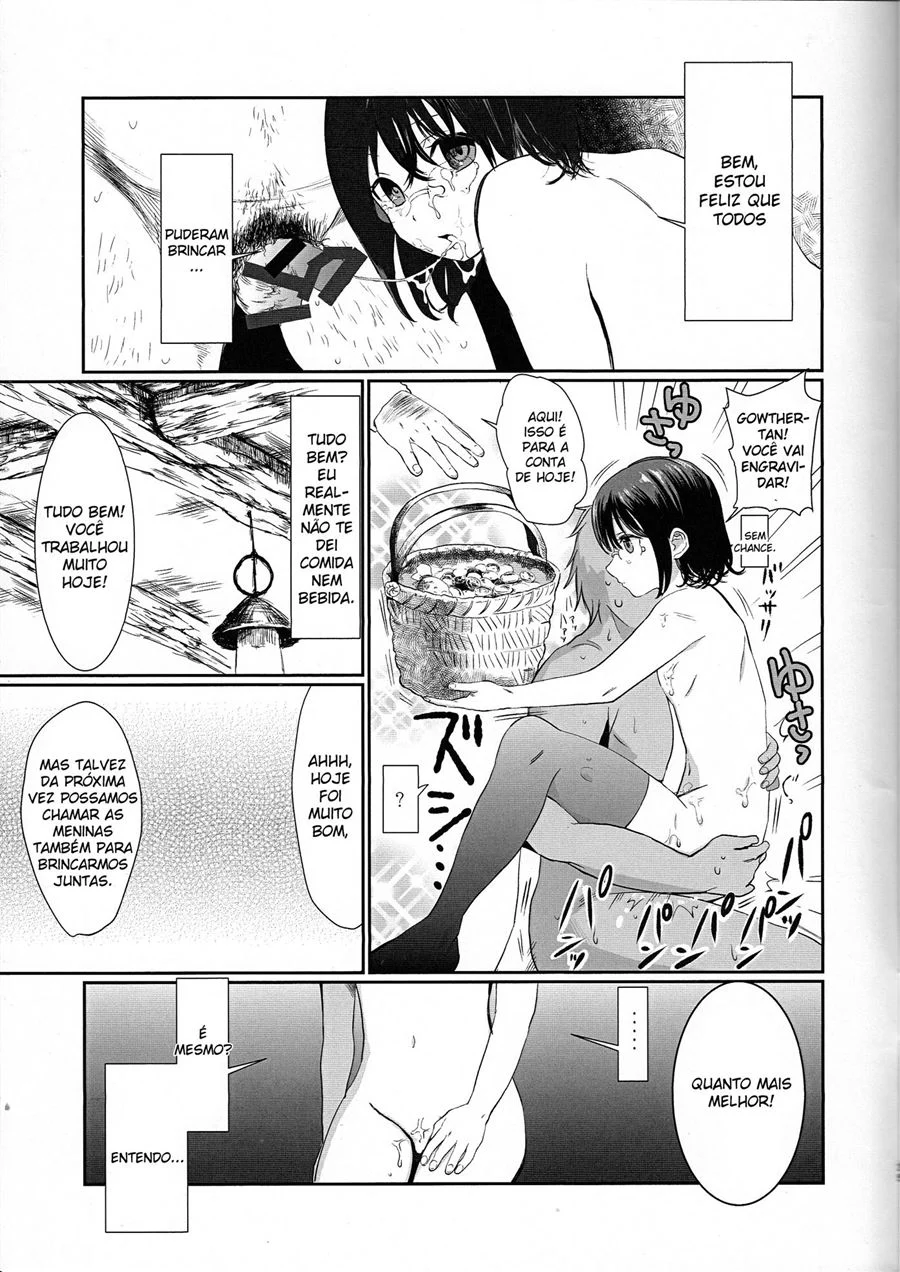 Ovelha Insone: Pecados Carnais Desenfreados em Quadrinhos Proibidos