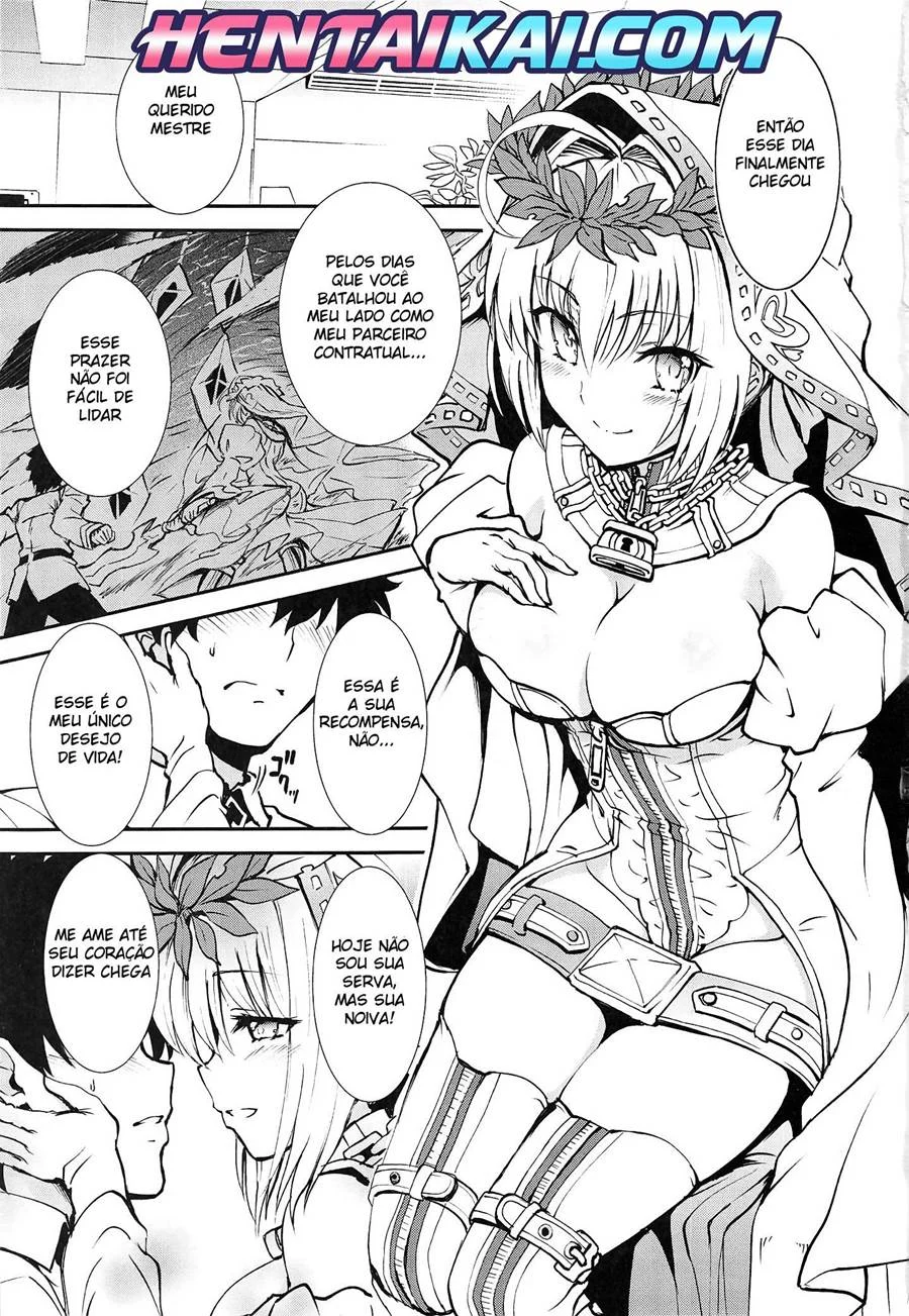 Implorando a Vara do Imperador Romano: Hentai Explícito de Nero em Fate/Grand Order