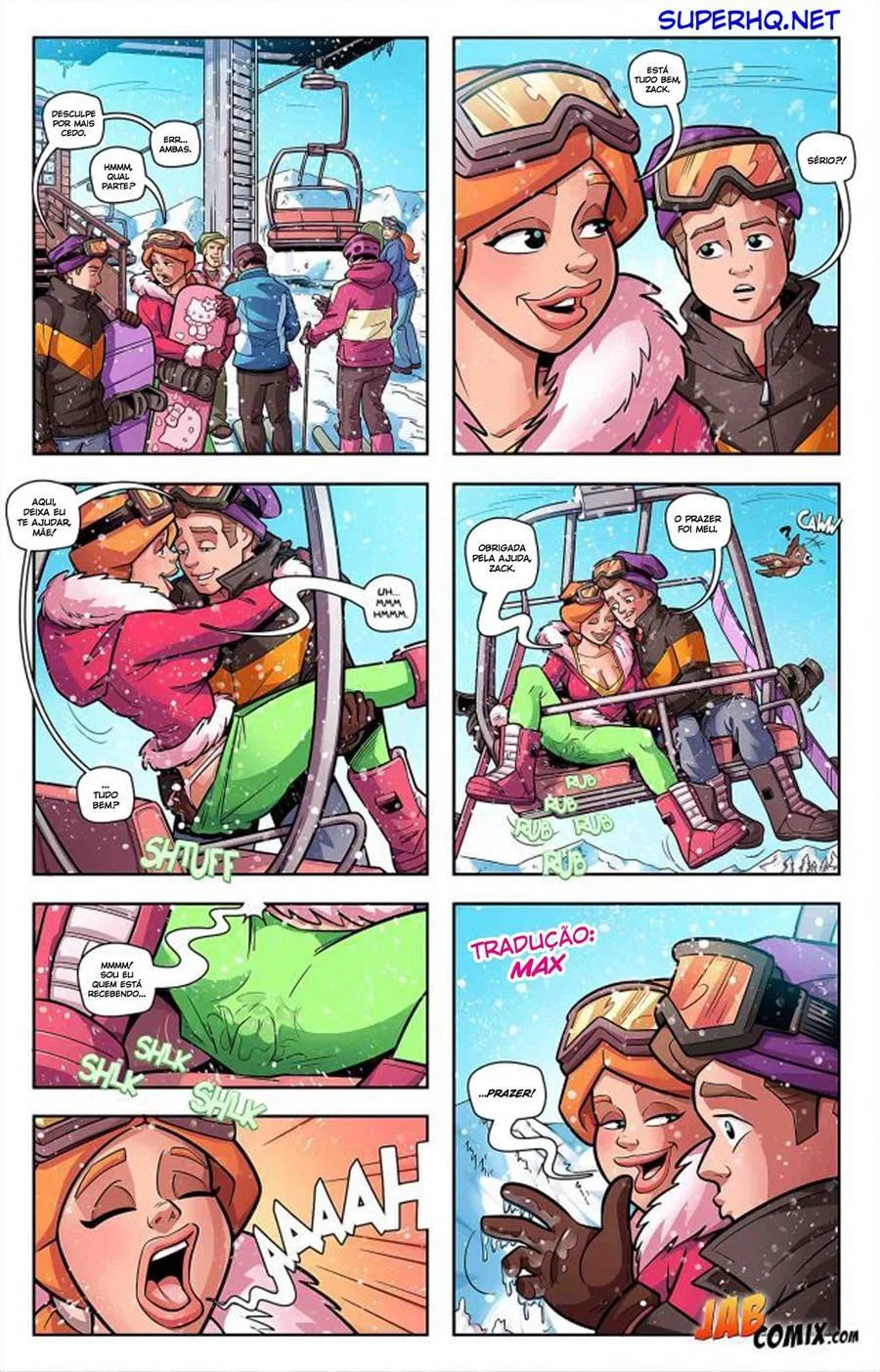 Título: Hentai Pornô Explícito em Quadrinhos - Cenas Quentes de Sexo