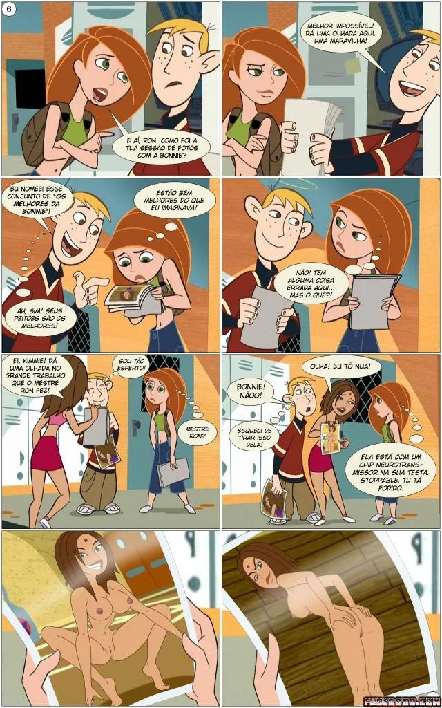 Kim Possible Transando na Sala de Aula - Hentai Explícito em HQ