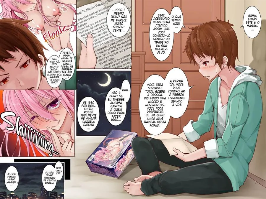 Hentai Explícito: Controle de Prazer em Quadrinhos Eróticos Hentai Explícito: Controle de Prazer em Quadrinhos Eróticos