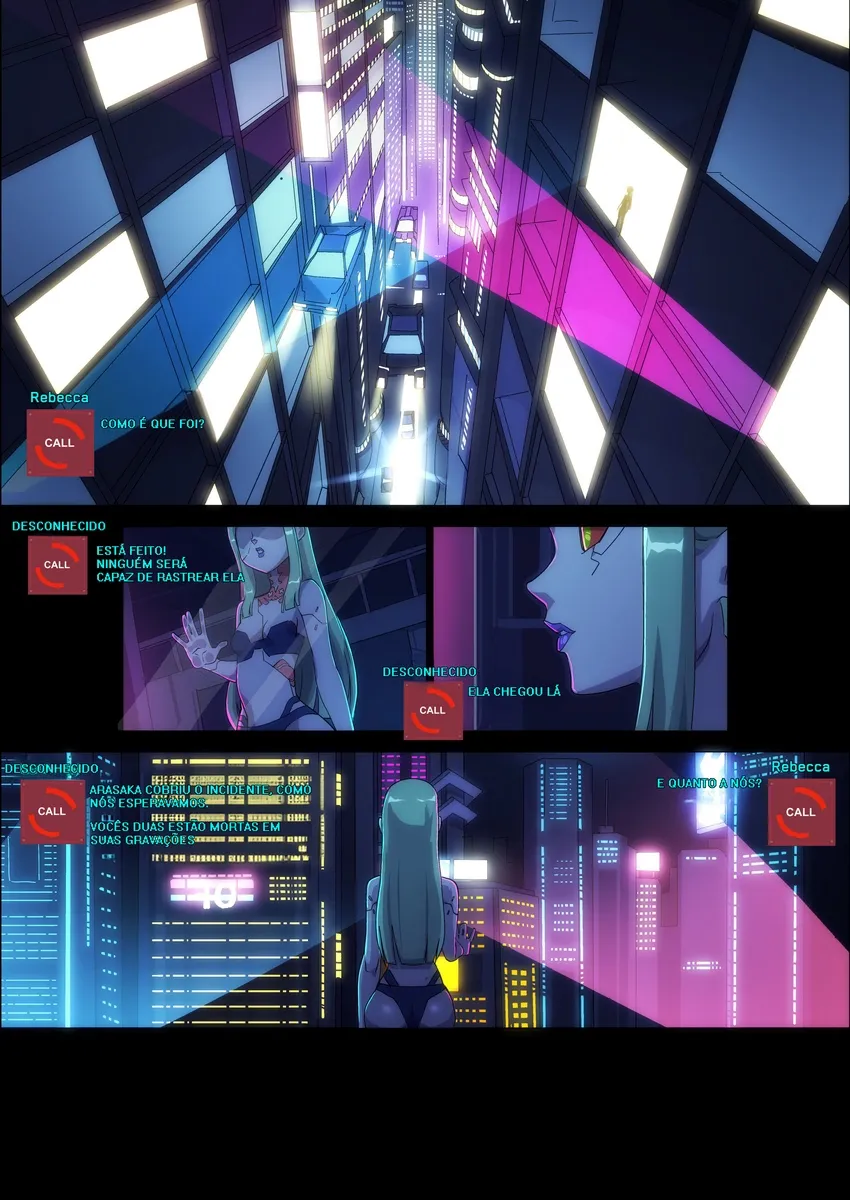 Sensualidade Futurista em Quadrinhos: Sexo Explícito em Night City