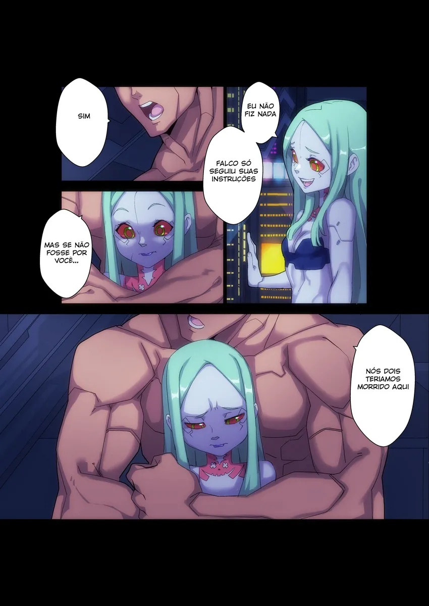 Sensualidade Futurista em Quadrinhos: Sexo Explícito em Night City