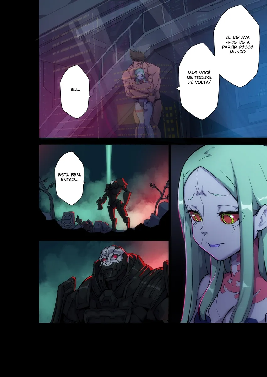 Sensualidade Futurista em Quadrinhos: Sexo Explícito em Night City