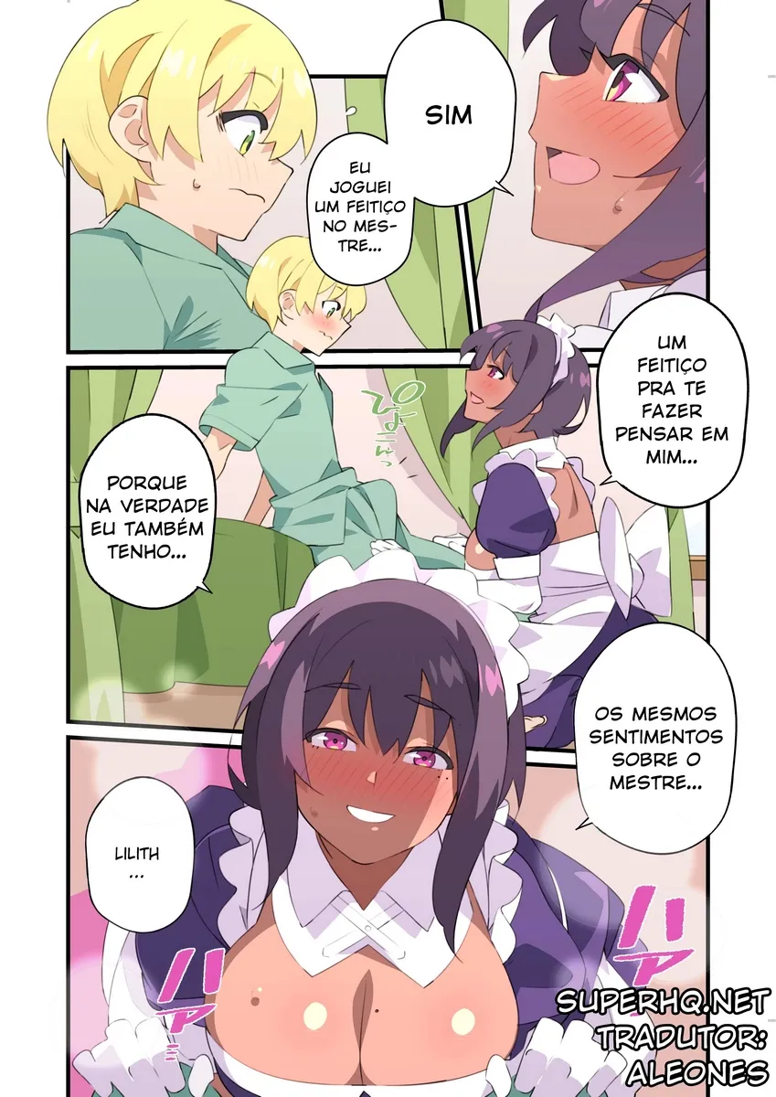Feitiço de Lilith: Foda Explícita em HQ Feitiço de Lilith: Foda Explícita em HQ