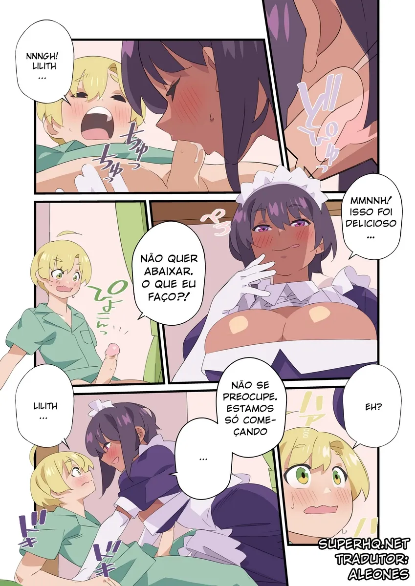 Feitiço de Lilith: Foda Explícita em HQ Feitiço de Lilith: Foda Explícita em HQ