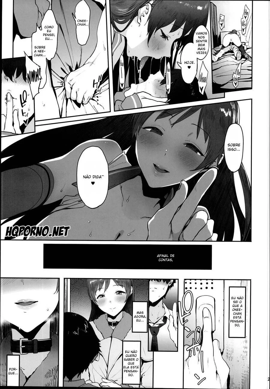 Uma Irmã Mais Velha Faminta por Sexo - HQ Pornô Explícita