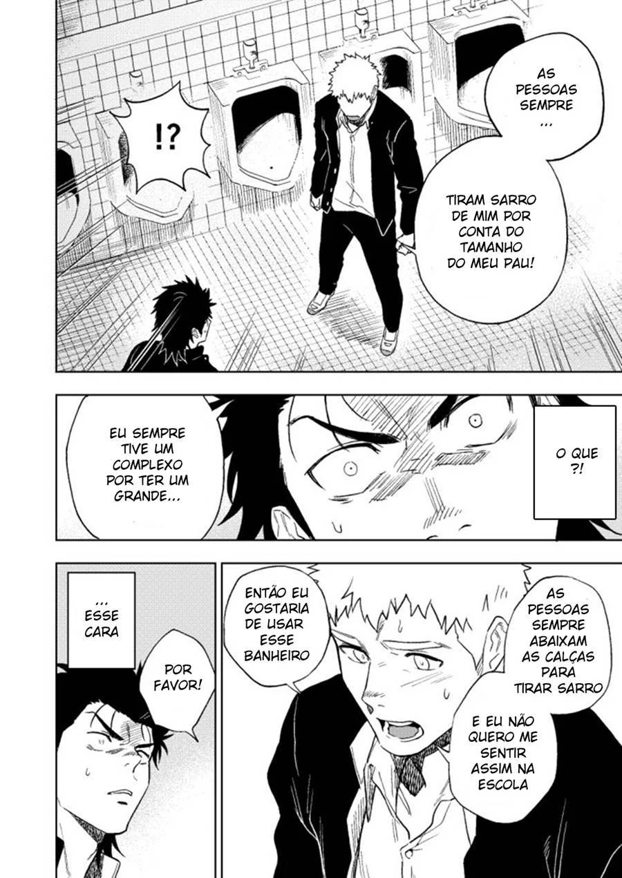 Banheiro Abandonado: Sexo Explícito entre Homens em HQ Erótica